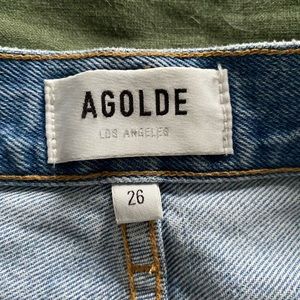 Agolde 90’s Pinch Waist High Rise Straight Jean (26)